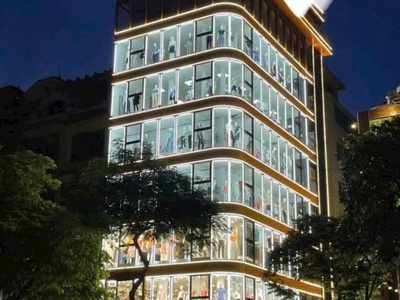 Hoa hậu mặt phố, q. hoàng mai 119m2, 9 tầng thang máy, dòng tiền hàng tháng 165 triệu 0