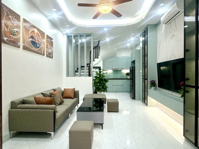 Bán nhà phố trần đại nghĩa lô góc ô tô đỗ cửa vị trí siêu đẹp xây mới 5 tầng diện tích 38m2 giá 9.8 1