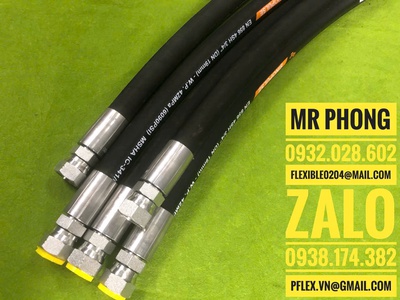 Ống dầu thủy lực 1/2 -ống thủy lực 3/8 -ống thủy lực 3/4 1