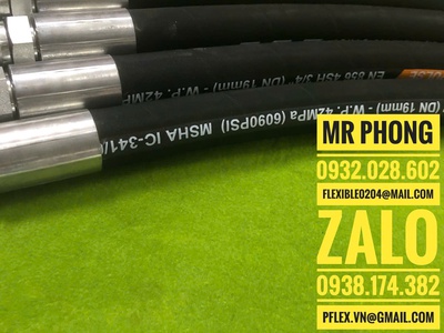 Ống dầu thủy lực 1/2 -ống thủy lực 3/8 -ống thủy lực 3/4 2