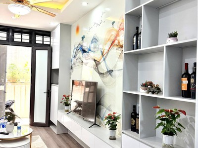 Siêu phẩm nhà đẹp 116 Đại Từ - lô góc 2 mặt thoáng 50 mét ra phố 1