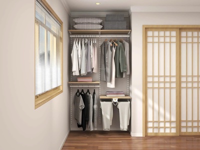 Một căn phòng không cần lớn - chỉ cần biết cách sắp xếp cùng bộ kệ thanh ray Amd 5