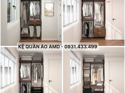 Một căn phòng không cần lớn - chỉ cần biết cách sắp xếp cùng bộ kệ thanh ray Amd 0