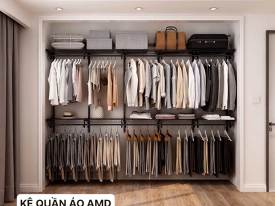 Một căn phòng không cần lớn - chỉ cần biết cách sắp xếp cùng bộ kệ thanh ray Amd 3