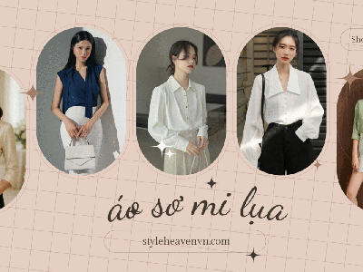 Khám phá những mẫu áo sơ mi lụa đẹp nhẹ nhàng, tinh tế dành riêng cho nàng 0