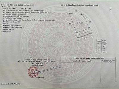 Bán đất mặt tiền ql24b tịnh hoà   vị trí vàng kinh doanh gần biển sa kỳ 0