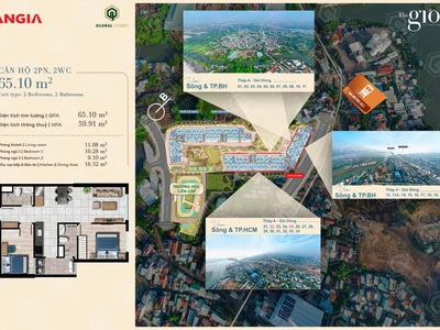 Căn hộ the gió tp hồ chí minh giá từ 45tr sau sát nhập thắng lớn 3