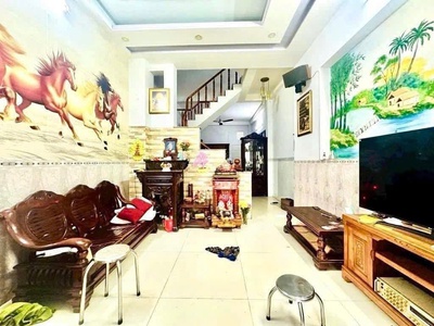 Nhà 3 tầng - hẻm xe hơi - hương lộ 2- ngay bệnh viện bình tân - giáp tân phú   4 x 16   65m2 , 5.39 1