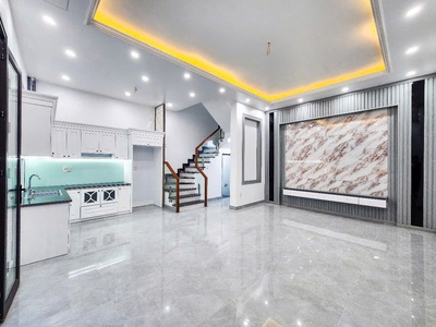 Bán nhà thiên lôi - trực cát, 60m 4 tầng, sân cổng riêng, giá 3.95 tỉ 2