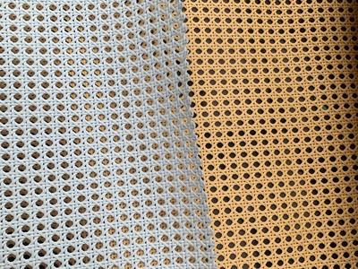 Lưới nhựa giả mây làm nội thất 5