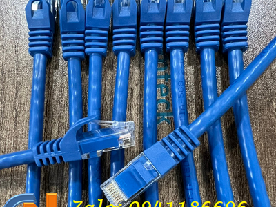 DÂY NHẢY PATCH CORD CAT6 UTP 0.2M mã ACT-LAN-6002BLD lõi đồng 100, 2 đầu đúc, sẵn số lượng 15