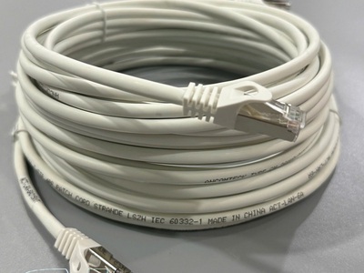 Dây nhảy Patch cord Cat6A S-FTP, Shielded, LSZH, White, 1.5M -2M-3M-5M đúc - hãng ANCOMTECK 7