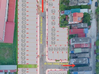 Đất đấu giá Hưng Đạo, Hưng Đạo, Dương Kinh, Hải Phòng 92m 2