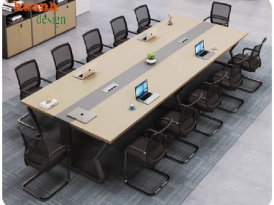 Bàn hội nghị chân sắt mặt gỗ công nghiệp   giải pháp tối ưu cho không gian họp chuyên nghiệp 3