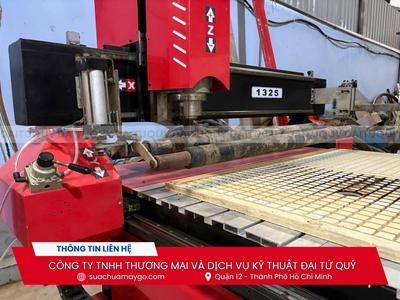 Máy cnc 1 đầu 1325 có lô tì đã qua sử dụng giá tốt tại quận 12 TPHCM 1