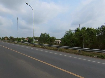 TP Gò Công, đất mặt tiền gần cầu Mỹ Lợi, SHR, 100m , giá 550 triệu, 1