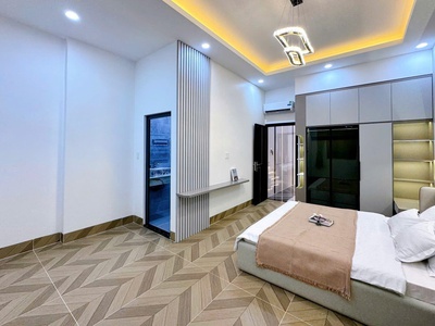 Giá full 2 tỷ - nhà mới 3 tầng 120m2 - đường rộng 7m - nội thất đầy đủ - Thủ Dầu Một 3