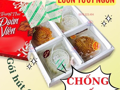 Gói hút ẩm thực phẩm bảo quản bánh trung thu 3