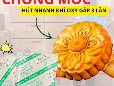 Gói hút ẩm thực phẩm bảo quản bánh trung thu 0
