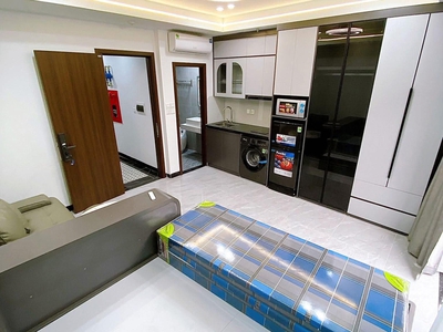 Cần bán gấp ccmn phố đức diễn   bắc từ liêm 65m2, 7 tầng, ô tô vào nhà   16 phòng   ngõ thông, 4