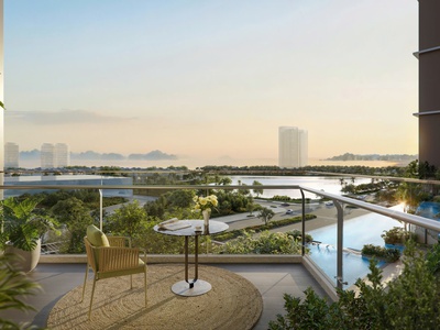 Bán chung cư 1pn, 1wc tại hoàng quốc việt, 1,7 tỷ, 38,8m2, view  vịnh di sản hạ long 3