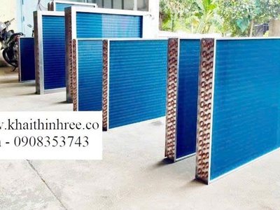 Dàn trao đổi nhiệt máy lạnh trane,daikin,carrier , dàn lạnh ahu 0908353743 3