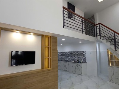 Bán nhà nguyễn duy cung - gò vấp, dt 48m2, 1 trệt 1 lửng, 3 pn, hẻm ba gác, giá bán 4.6 tỷ có 1