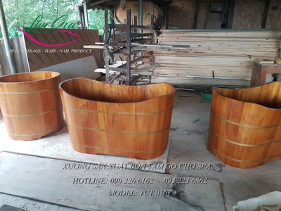 Bồn tắm gỗ tự nhiên tại hải hậu, nam định 9