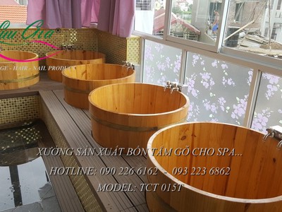 Bồn tắm gỗ tự nhiên tại hải hậu, nam định 14