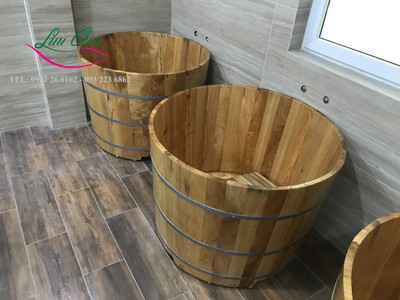 Bồn tắm gỗ tự nhiên tại hải hậu, nam định 15
