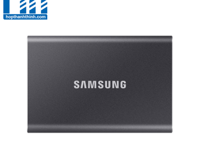 Ổ cứng SSD Box SamSung T7 Portable 1TB 2.5 inch USB -C Màu xám, Model  MU-PC1T0T/WW  - Chính hãng 1