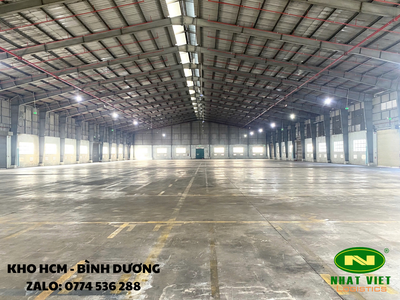 Miễn phí 2 tháng cho thuê kho tại Cát Lái và Bình Dương 2