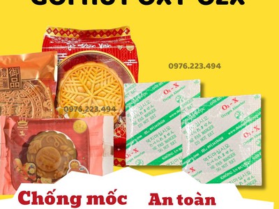 Bảo quản bánh trung thu với gói hút oxygen O2X 1