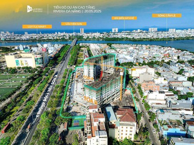 Tòa a dự án masteri rivera đà nẵng - chính thức nhận booking 1