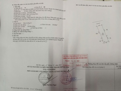 Nhà chính chủ - giá tốt - vị trí đẹp tại viện điều tra quy hoạch rừng xã vĩnh quỳnh, thanh trì, tphn 0