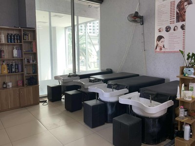 Góc sang nhượng cửa hàng salon- gội- nail- spa   shophouse chân chung cư 4