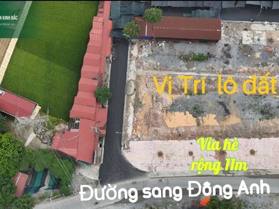 Bán đất nền mặt đường cổ châu liên hà - đông anh - hà nội 2