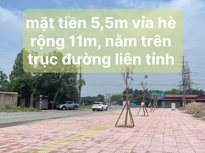 Bán đất nền mặt đường cổ châu liên hà - đông anh - hà nội 1