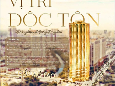 Tưng bừng mở bán căn 90m2 dự án qms vũ trọng khánh 0