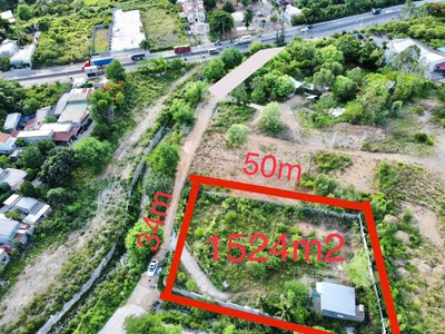 Bán nhà vườn cách biển nha trang 5km, cách ql1a vài chục mét.  sổ hồng 1.524m2 quy hoạch full 1