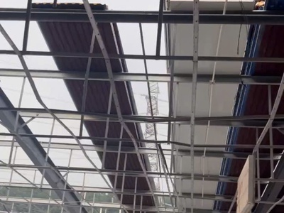 Thanh lý nhà xưởng khung thép zamil   kích thước 23x102m - bắc giang 1