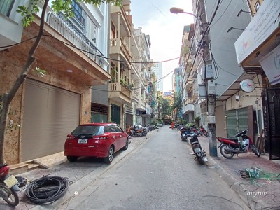 Bán 65m - 6 Tầng - 5m.Mặt Tiền.   Mạc Thái Tổ   Cầu Giấy. ô tô kinh doanh 0