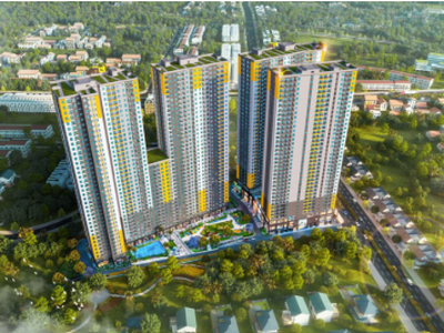 Dự án thứ 14 của Bcons - dự án cuối cùng có giá 40tr/m2 - 46m2 cho căn 2PN 0