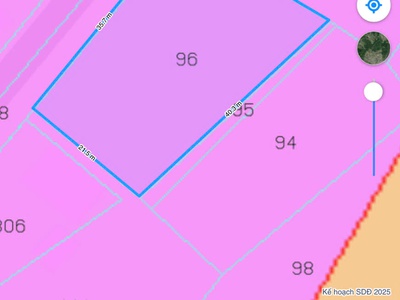 Bán đất đẹp - dầu sơn, suối tân - 1632m2 ngang 35.5m -tách được 7 lô 1