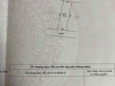 Bán đất kim chung, 58m, oto lùi vào đất, giá đầu tư. 1