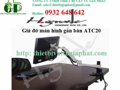 Giá đỡ màn hình gắn bàn ATC20 Highgrade 0