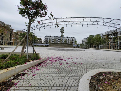 Bán 80m2 liền kề 3 kđt đông dương residence   đức thượng mặt đường 12m   0915458886 0