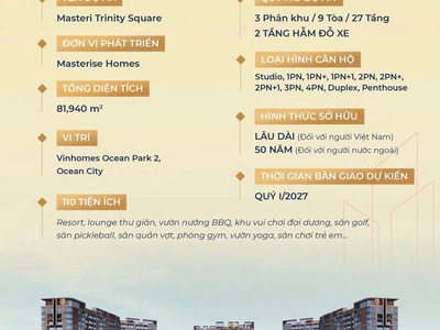 Siêu dự án hot   masteri trinity square nghĩa trụ, văn giang, hưng yên 4