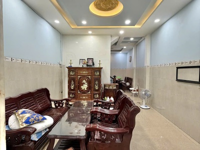 Bán gấp nhà p tây thạnh  tân phú giáp tân bình -hẻm 6m thông 64m2,4 tầng nhỉnh 5 tỷ 2