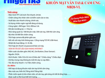 Phân phối máy chấm công chính hãng - giá siêu rẻ 0